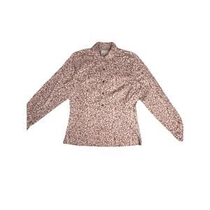 Rockies Womens western button up shirt with mini camo pattern western yokes